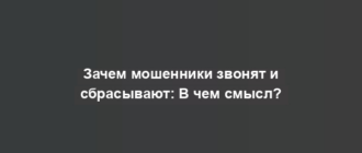 Зачем мошенники звонят и сбрасывают: В чем смысл?
